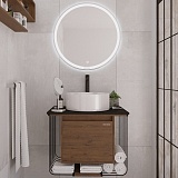 Grossman Мебель для ванной Винтаж 70 веллингтон/металл черный